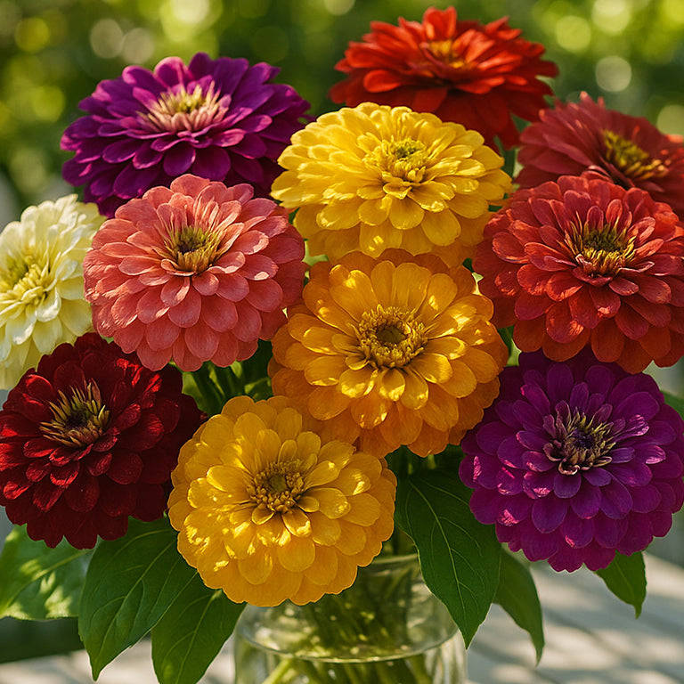 Zinnia California Giants Mix Seeds (Buy 2 Get 3rd FREE)