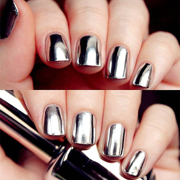 Mirror Effect Nail Polish - 15ml  Nail Polish + 15ml Top Coat