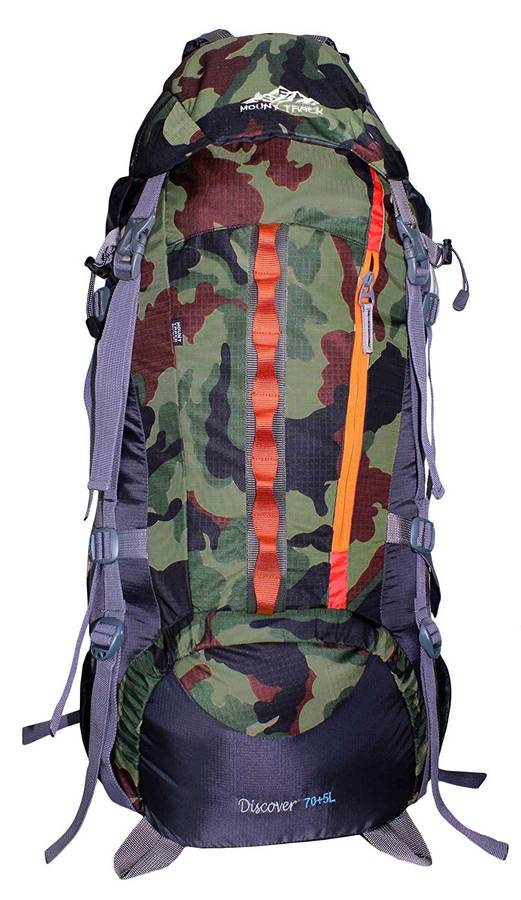 Mount Track Discover 9107 Rucksack, Hiking Backpack 75 Ltrs Camouflage