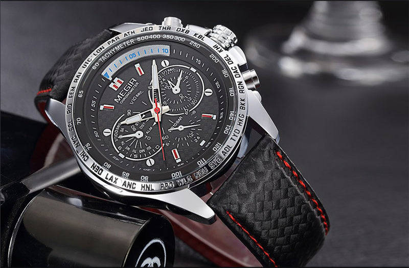 Men's Megir Watch - Black