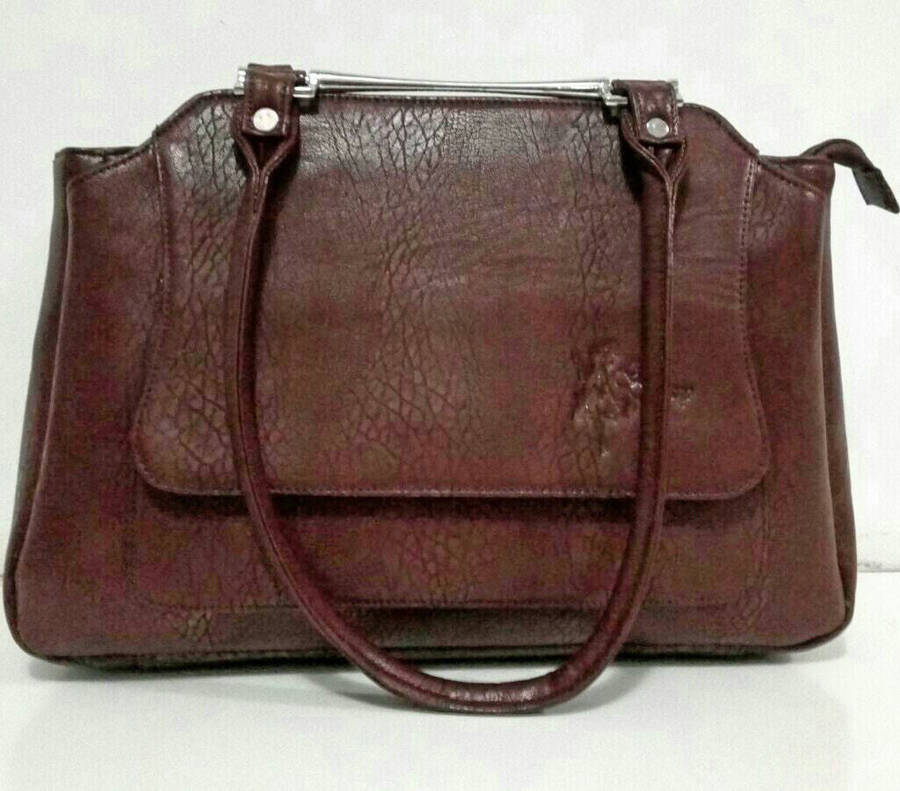 Elegant Casual Everyday Handbag - Brown