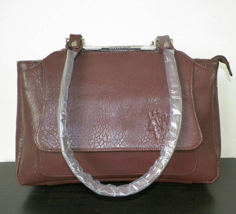 Elegant Casual Everyday Handbag - Brown