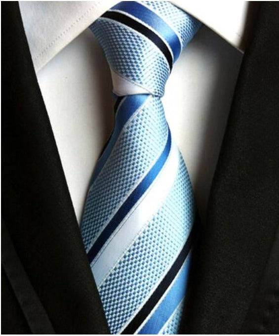 Men's Neck Ties - Blue NT051
