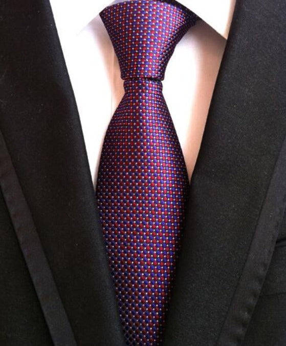 Men's Neck Ties - Purple NT086