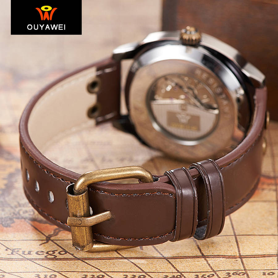 Automatic Steampunk Skeleton Mechanical Watches