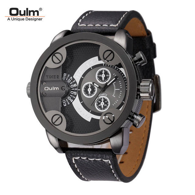 Men's Military WristWatch - Black