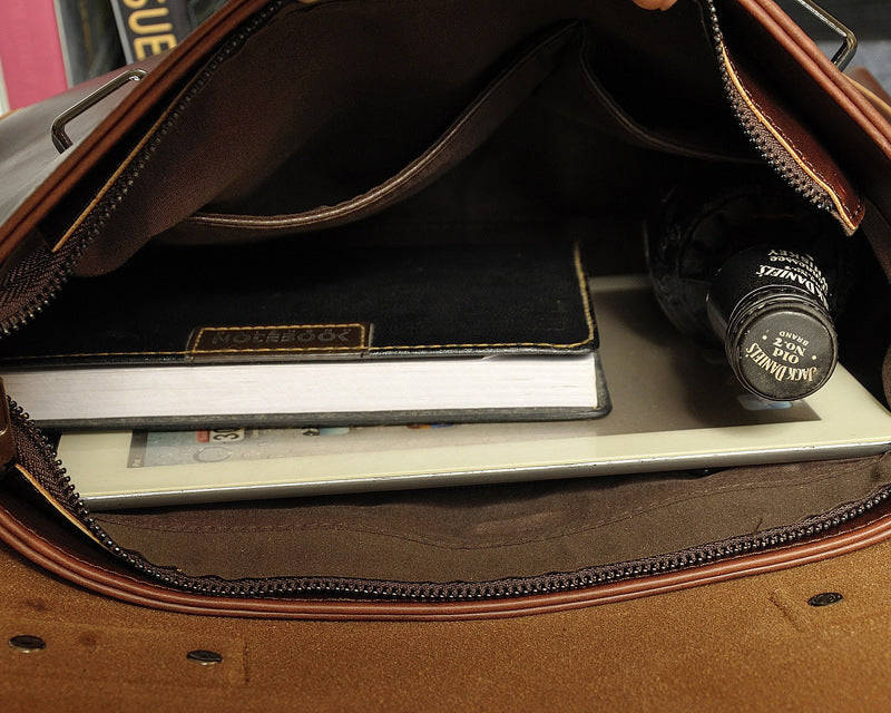 Men's Business Messenger Shoulder Briefcase Bag