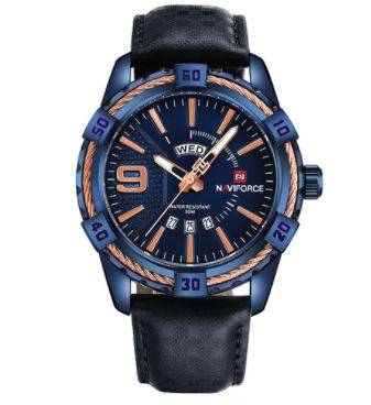 Men's Rope Chain Watch - Blue