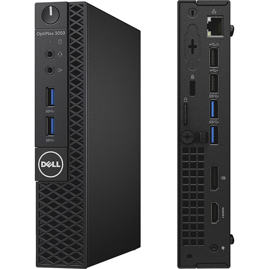 Dell OptiPlex 3050 Intel i5, 7th Gen USFF Desktop PC with 19" Monitor