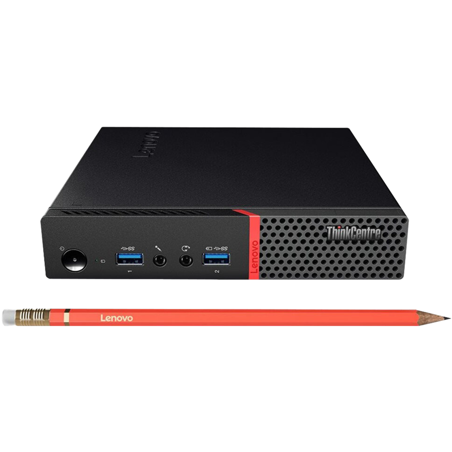 Lenovo ThinkCentre M715q AMD Ryzen 5 Tiny PC with 20" Monitor