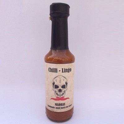 Chilli-Lingo Madras Chilli Sauce - Small batch hot sauce - 125 mls