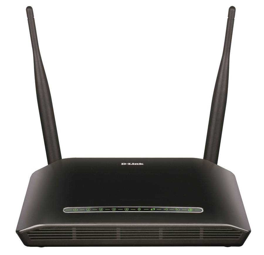 D-link Wireless N Adsl/vdsl2 + 4-fast Ethernet Ports Wi-fi Router