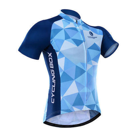 Cycling Box Jersey Blue Starry Sky - XXX-Large