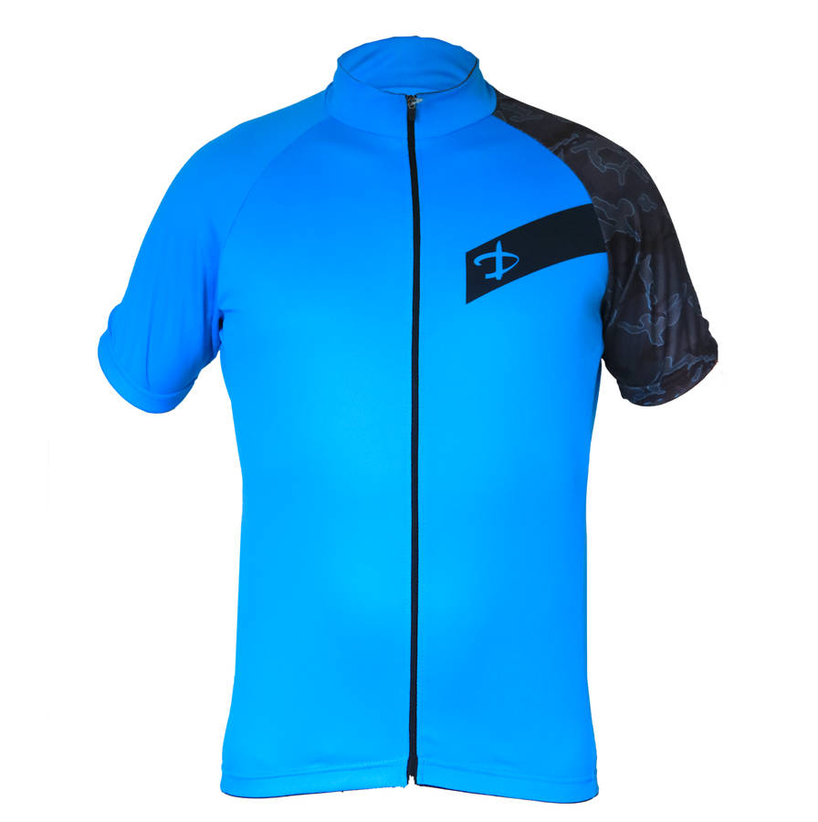 Deko Camo Blue Jersey - Small