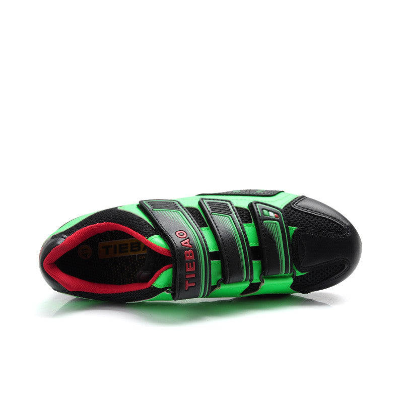 Tiebao Mountain Biking Shoes Green and Black - 43 (9 UK)