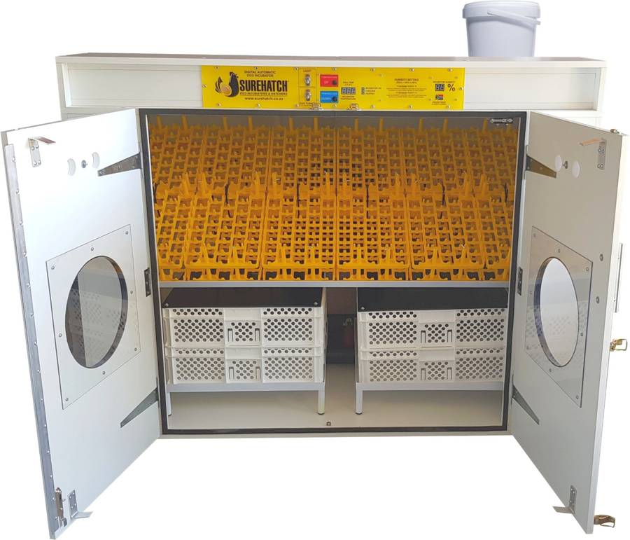 1000 Egg Incubator and Hatcher - Fully Automatic Digital Model SH1000