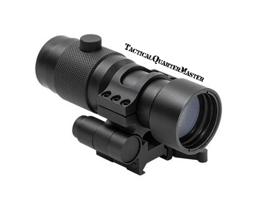 3X Magnifier with Flip-To-Side Mount