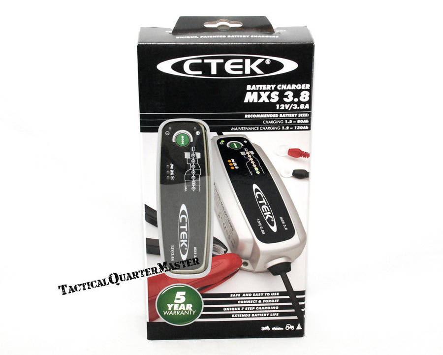C-TEK MXS3.8 Battery Charger 14.4/14.7v 3.8A