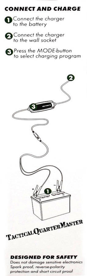 C-TEK MXS3.8 Battery Charger 14.4/14.7v 3.8A