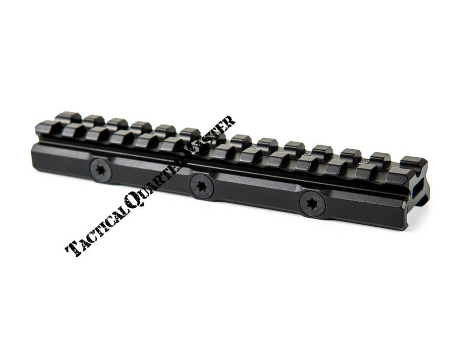 UTG Super Slim long Riser: 12.7mm Low (13 Slot)