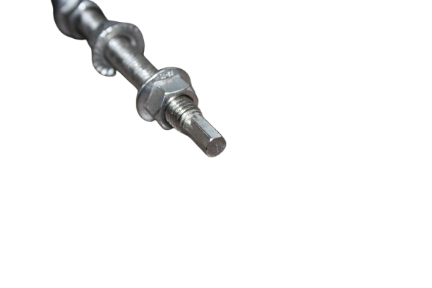 Solar panel hanger bolt for solar panel rails into WOOD. - M10 x 200mm