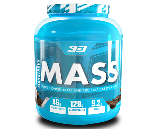 3D Nutrition Monstrous Mass - Chocolate / 5kg