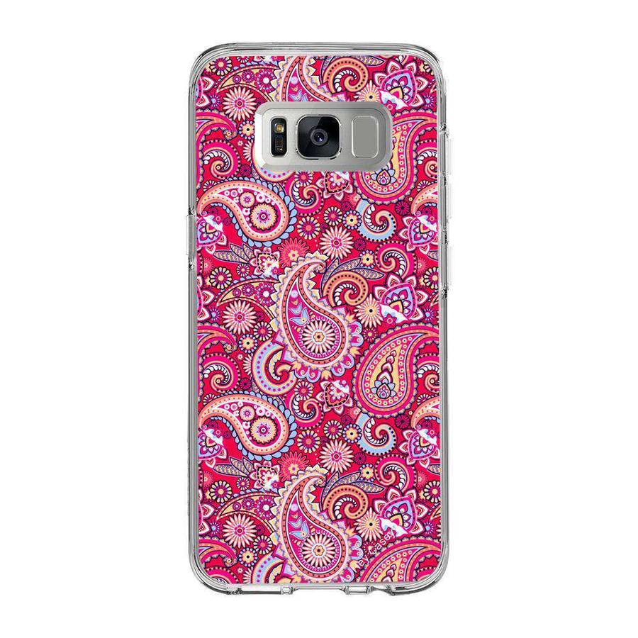 Paisley in Pink Phone Case - Samsung Galaxy S8