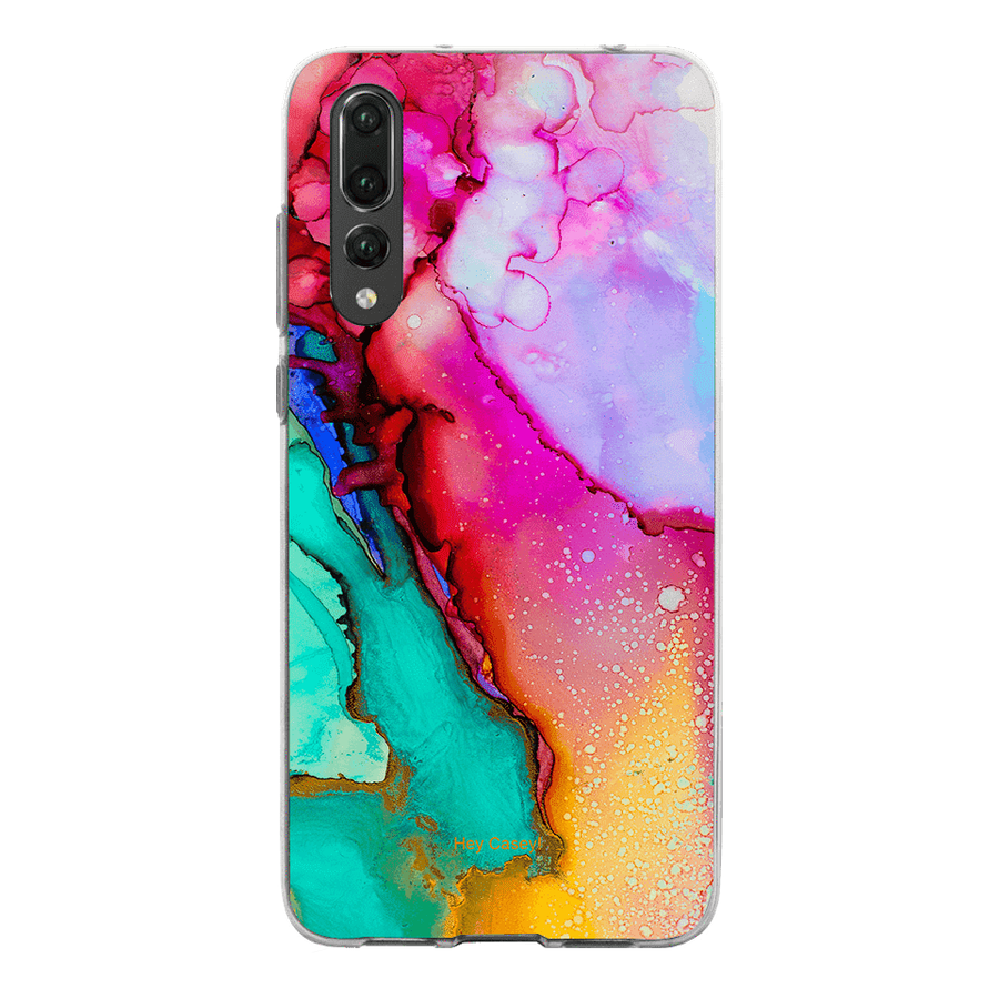Pink Ink Phone Case - Huawei P20 Pro