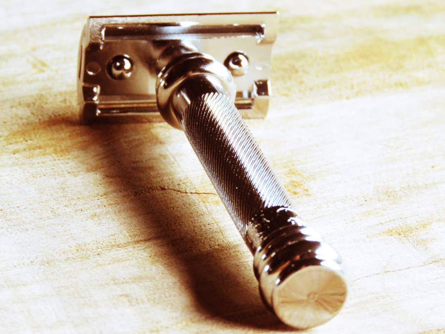 Safety Razor Merkur 38C 'Barber pole'