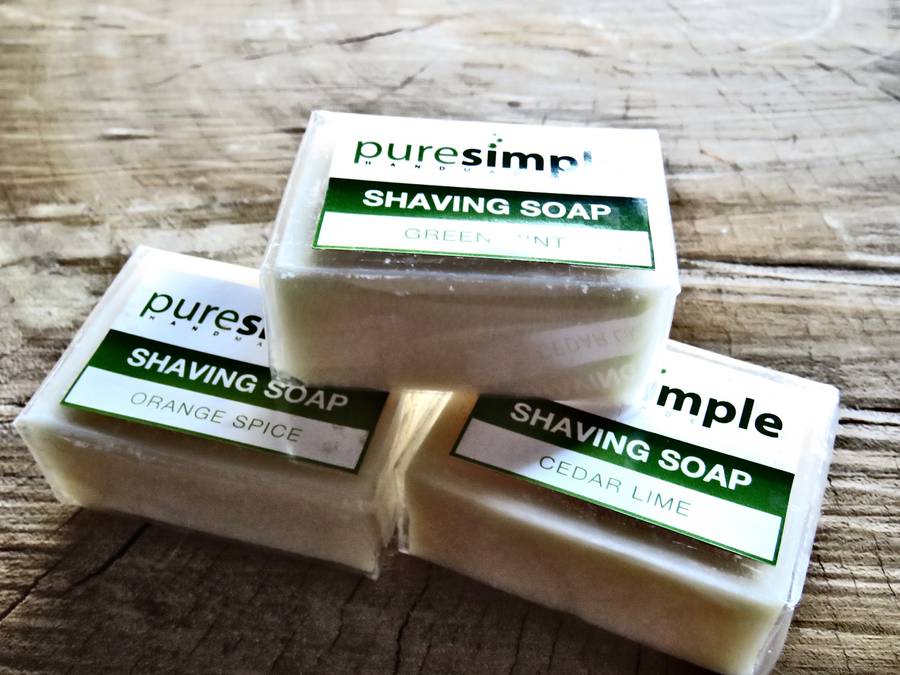 Pure Simple shaving soap - Orange spice