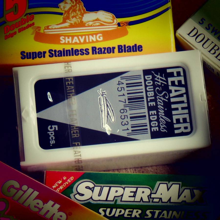 Test pack of blades for Safety Razor - Blade combo