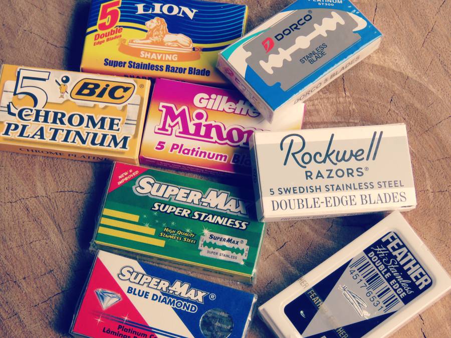 Test pack of blades for Safety Razor - Blade combo