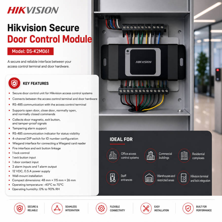 Hikvision Secure Door Control Module