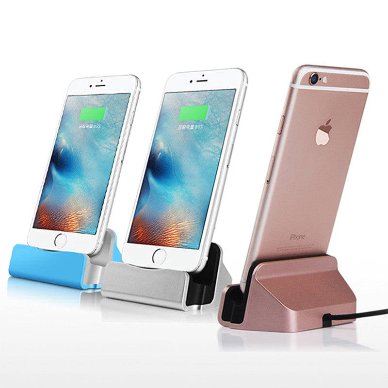 Apple iPhone 5/6 Charging Docking Station - Black