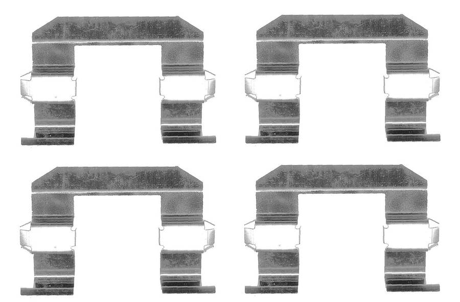 Disc Brake Pad Clip Kit - Abc943 (Argus Motoring)