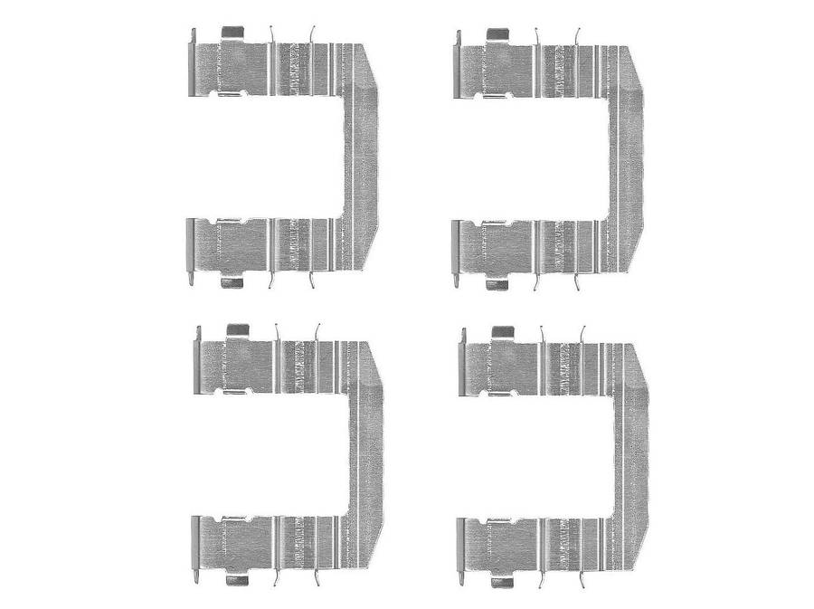Disc Brake Pad Clip Kit - Abc996 (Argus Motoring)