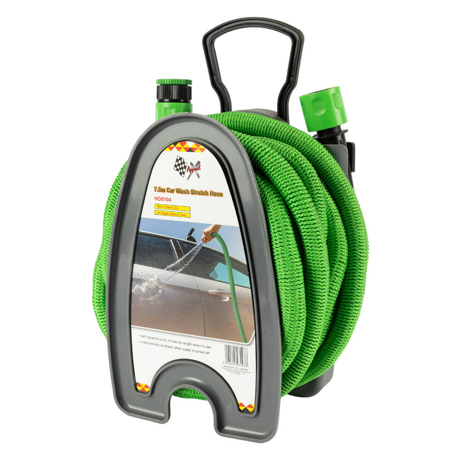 7.5m->22.5m CAR WASH STRETCH HOSE -