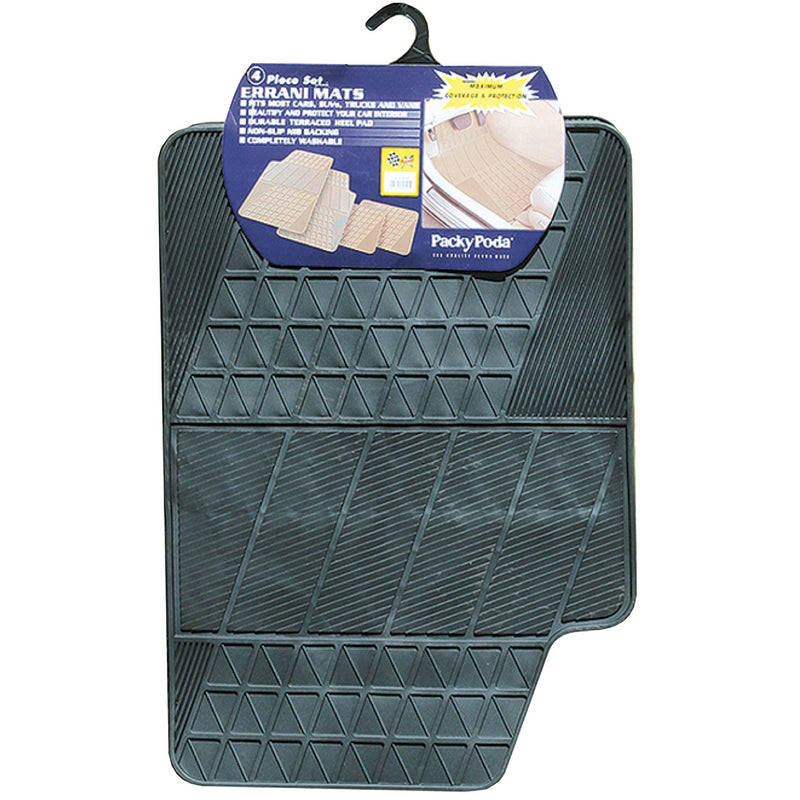 4Pcs Car Mat Set - 8604B