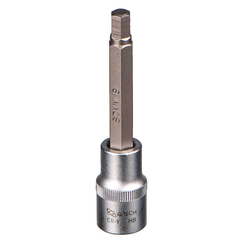 Q-Tech Hex Bit Socket 8mm