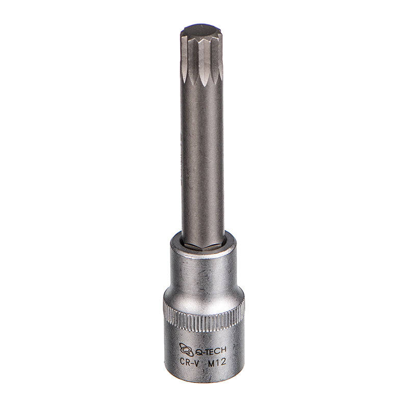 Q-Tech Spline Bit Socket M12