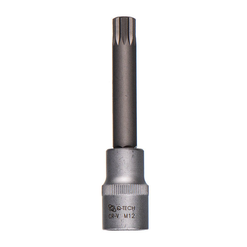 Q-Tech Spline Bit Socket M12
