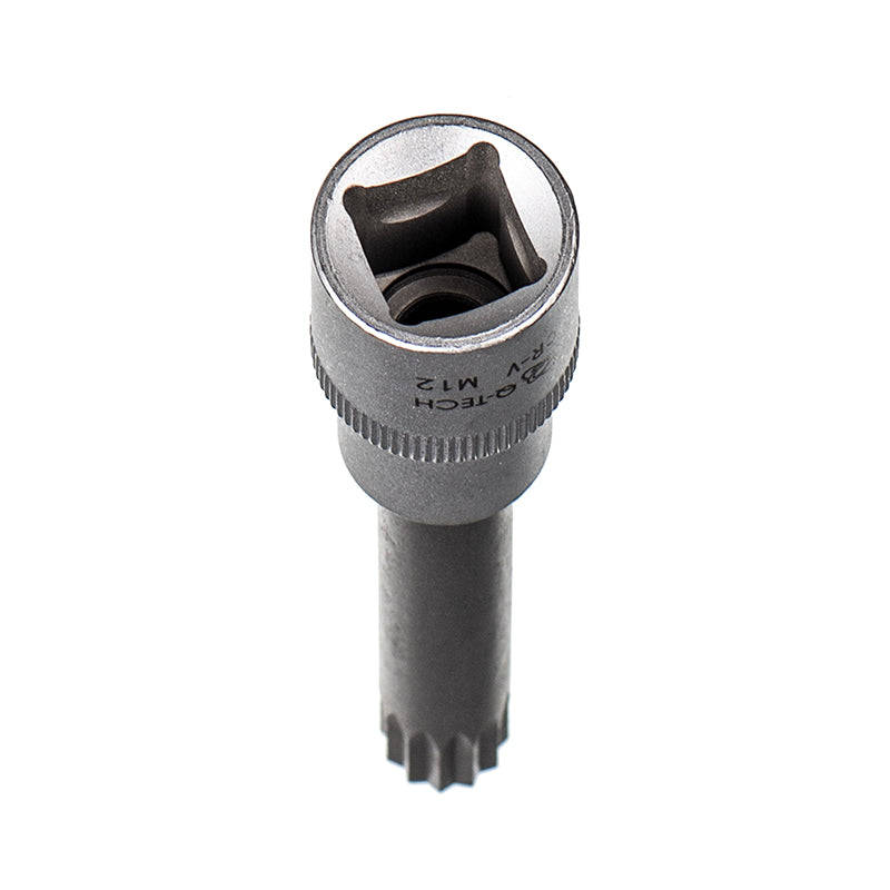 Q-Tech Spline Bit Socket M12