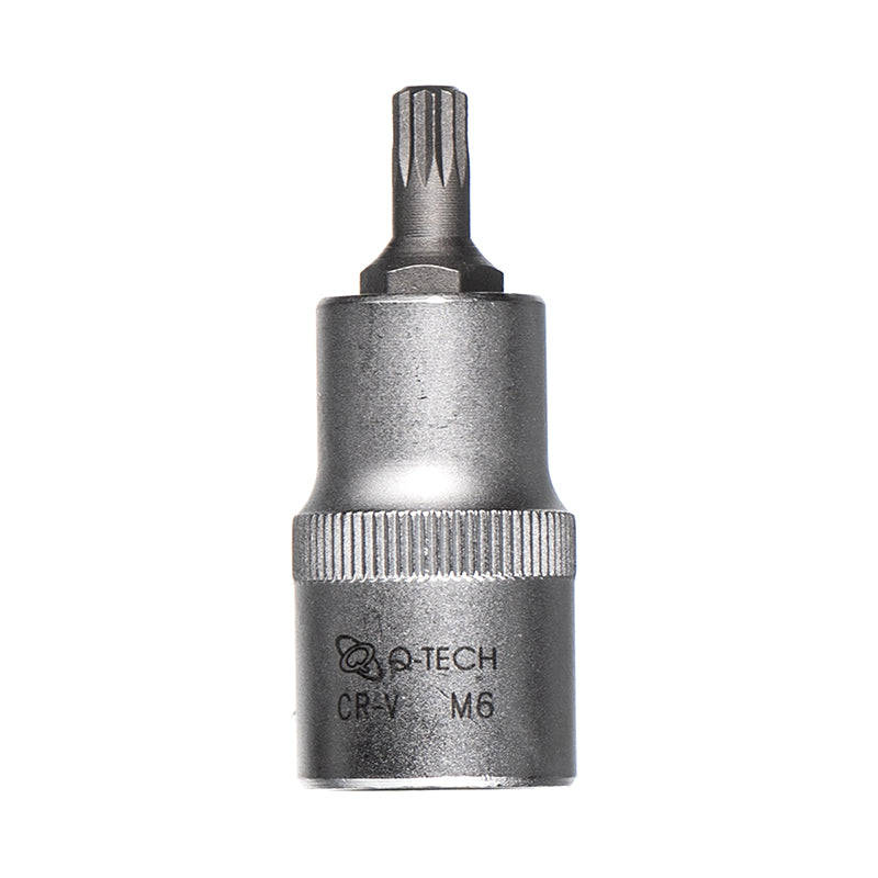 Q-Tech Spline Bit Socket M6