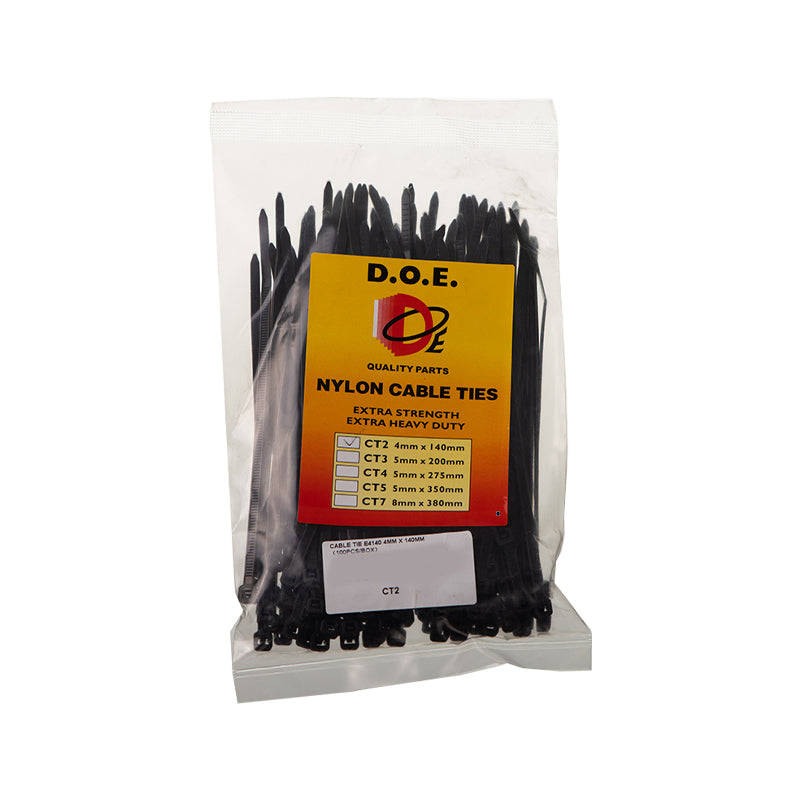 Cable Tie 4Mmx140Mm 100 P/Box - Ct2