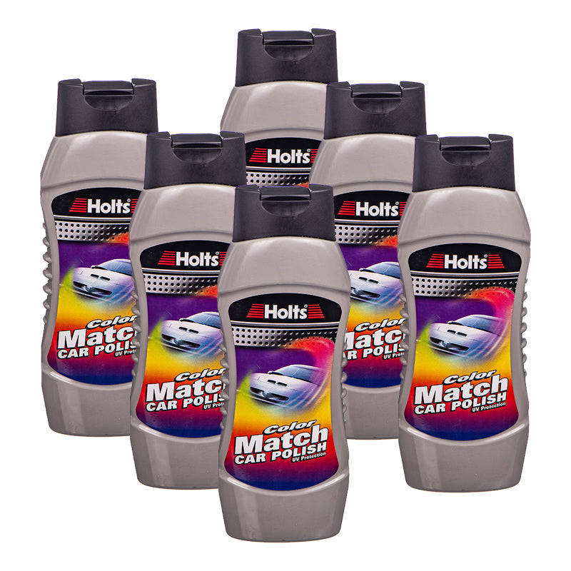 Holts Colour Match Car Polish - Silver (500Ml) -(Pack Size: 6 )