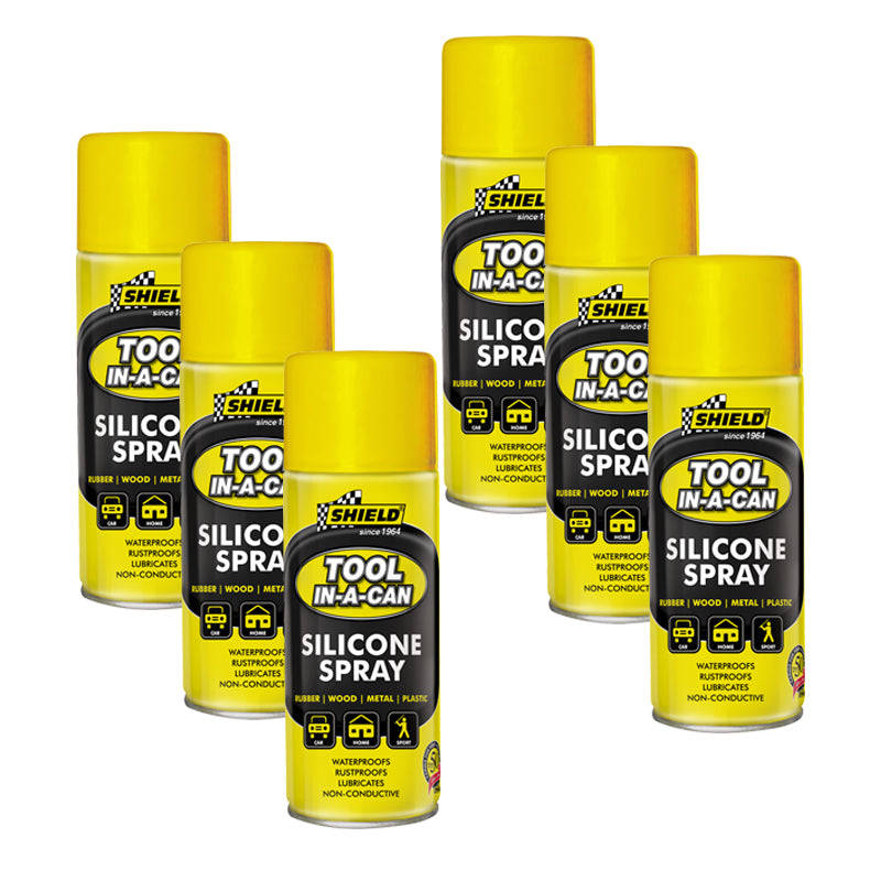 Shield Silicone Spray - 300Ml (Pack Size: 6 )