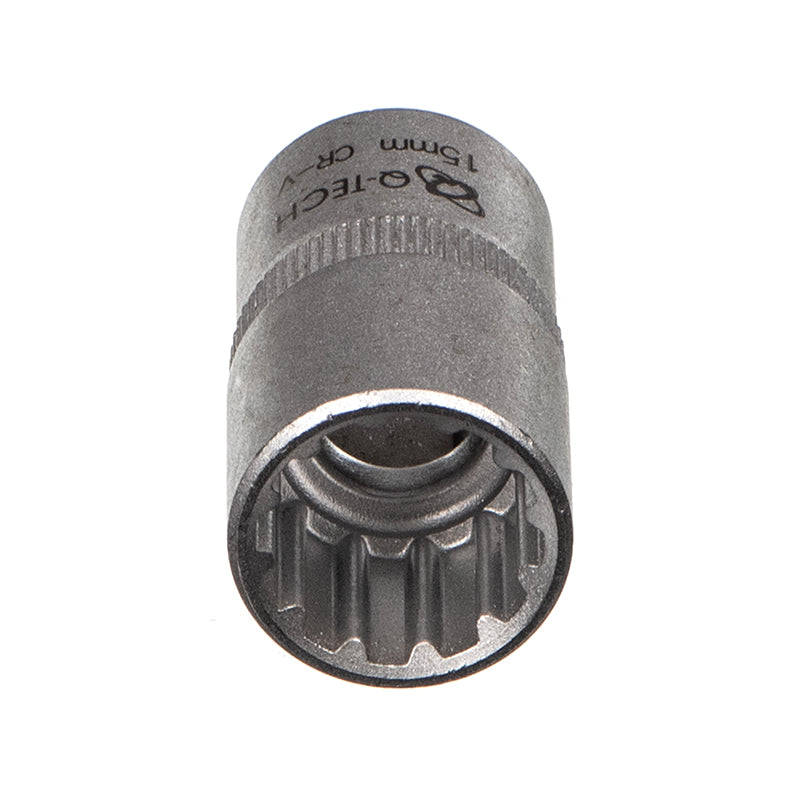 Q-Tech Spline Socket 15mm