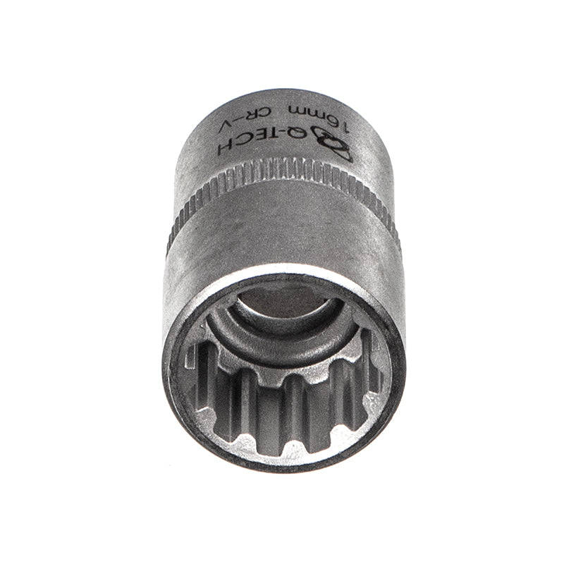 Q-Tech Spline Socket 16mm