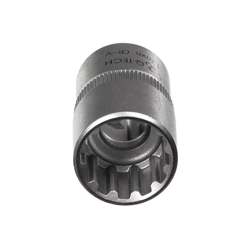 Q-Tech Spline Socket 17mm