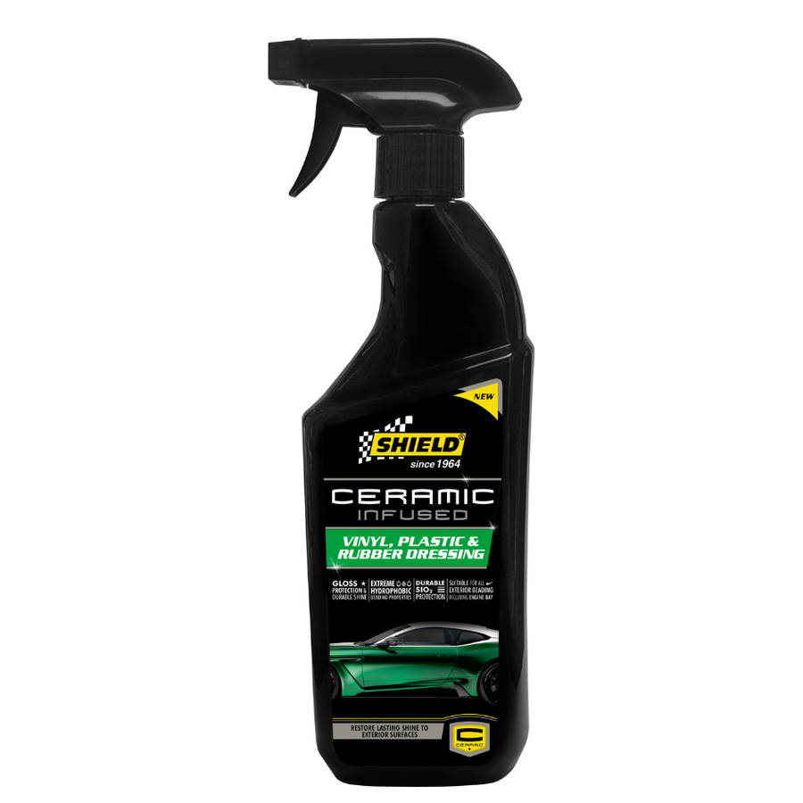 Shield Ceramic-infused Vinyl, Plastic, and Rubber Dressing 500ml - SH1700